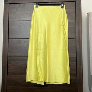 Alice + Olivia - neon slip skirt
